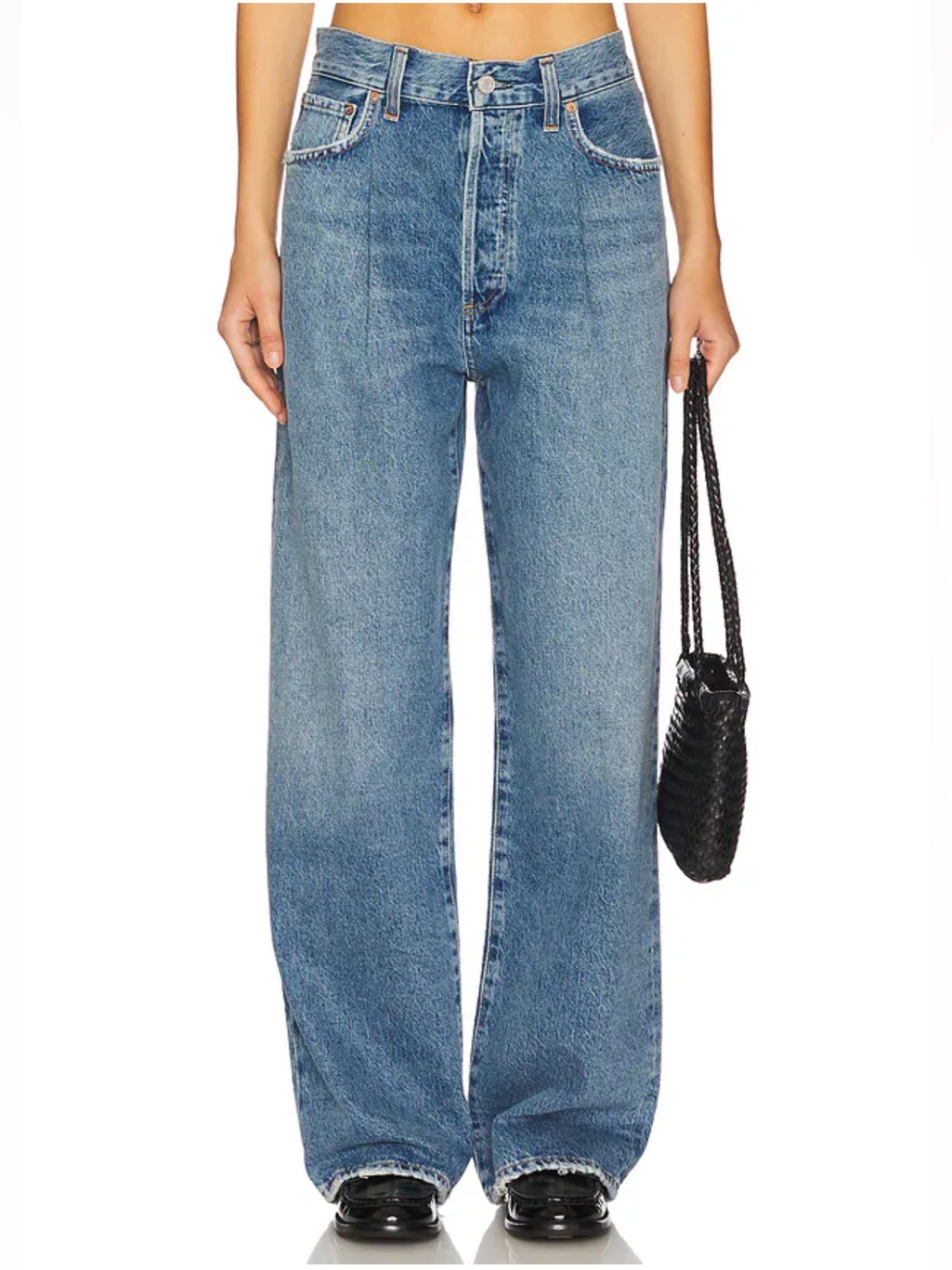 Agolde Franka Pleat Baggy Jeans